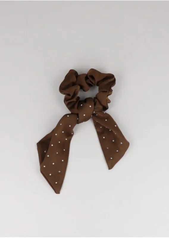 Scrunchie Satinado Brillos sold by Shasa
