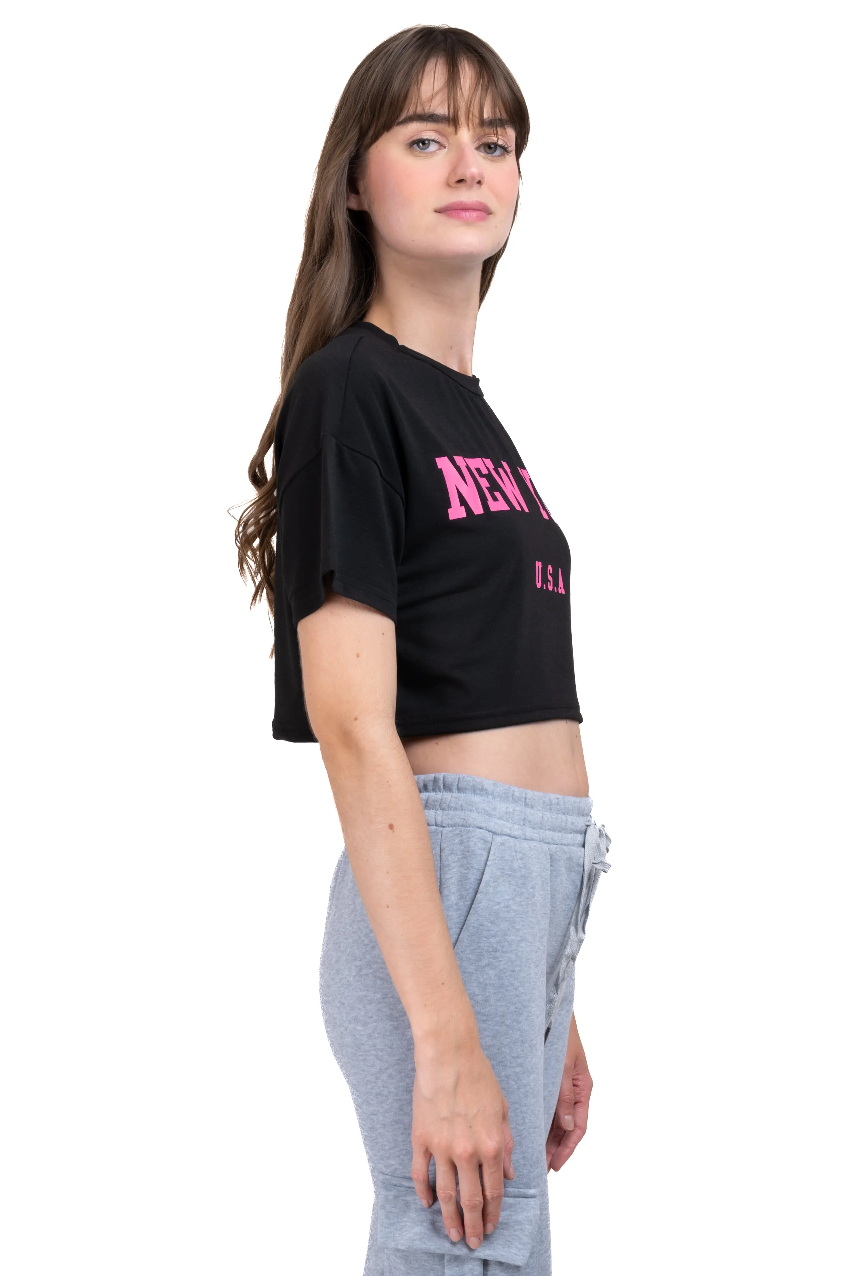 Playera crop boxy Nueva York sold by Shasa product image thumbnail 3