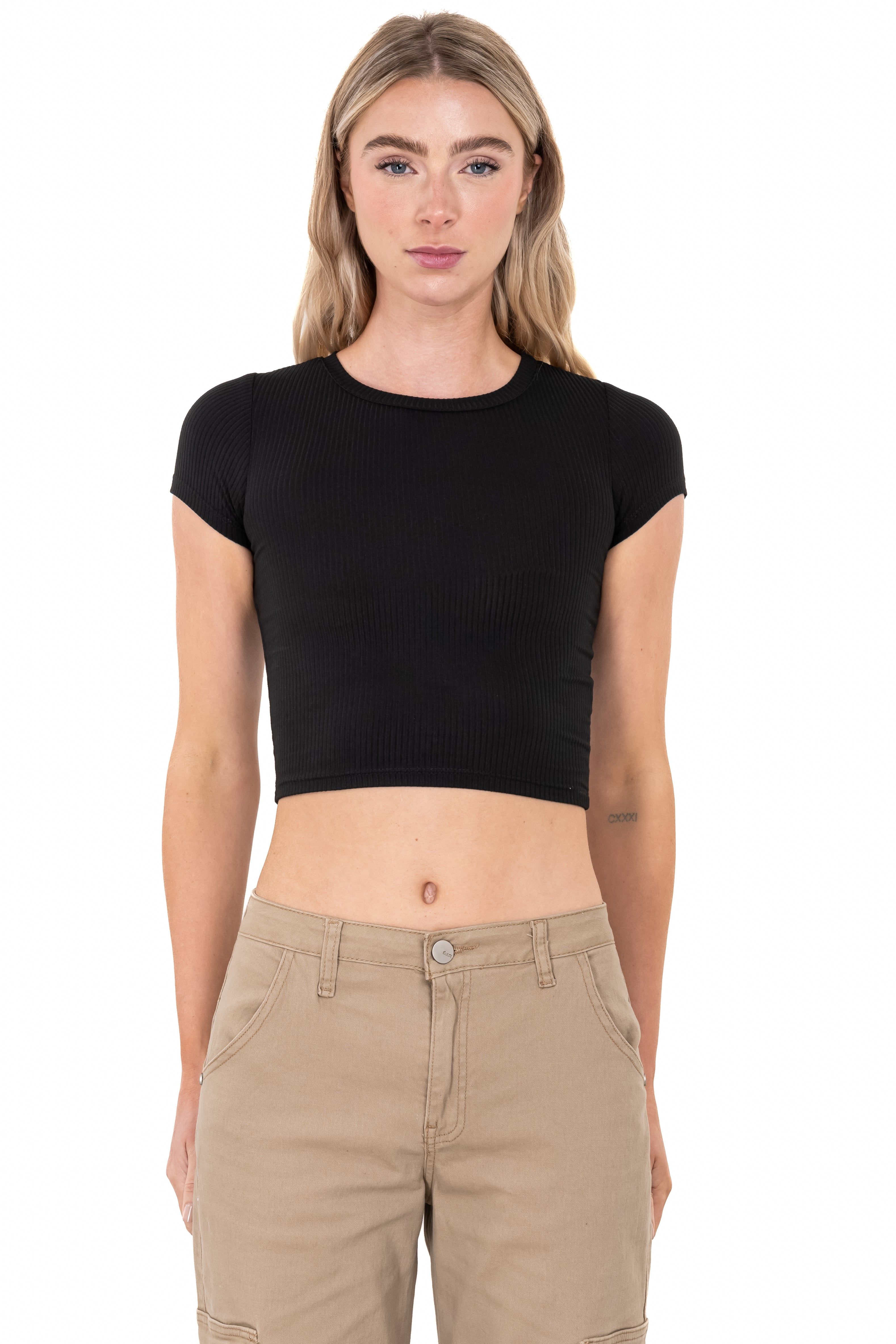 Top Manga Corta Acanalado sold by Shasa product image thumbnail 2