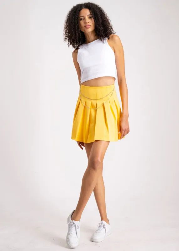 Falda Mini Tableada Cadena sold by Shasa
