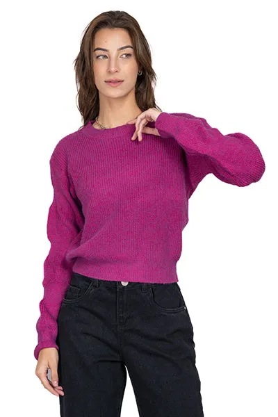 Suéter Tejido Detalle Mangas sold by Shasa