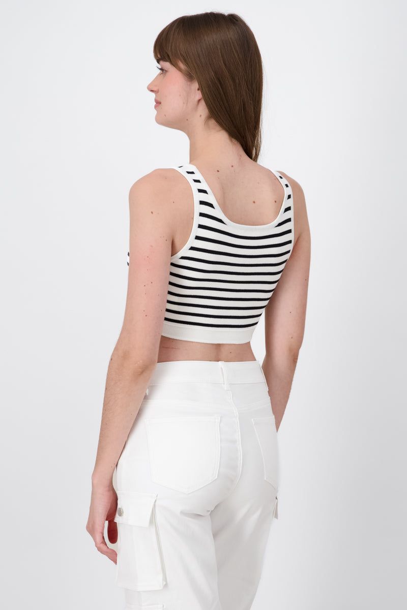 Top tejido manga sin rayas sold by Shasa product image thumbnail 4