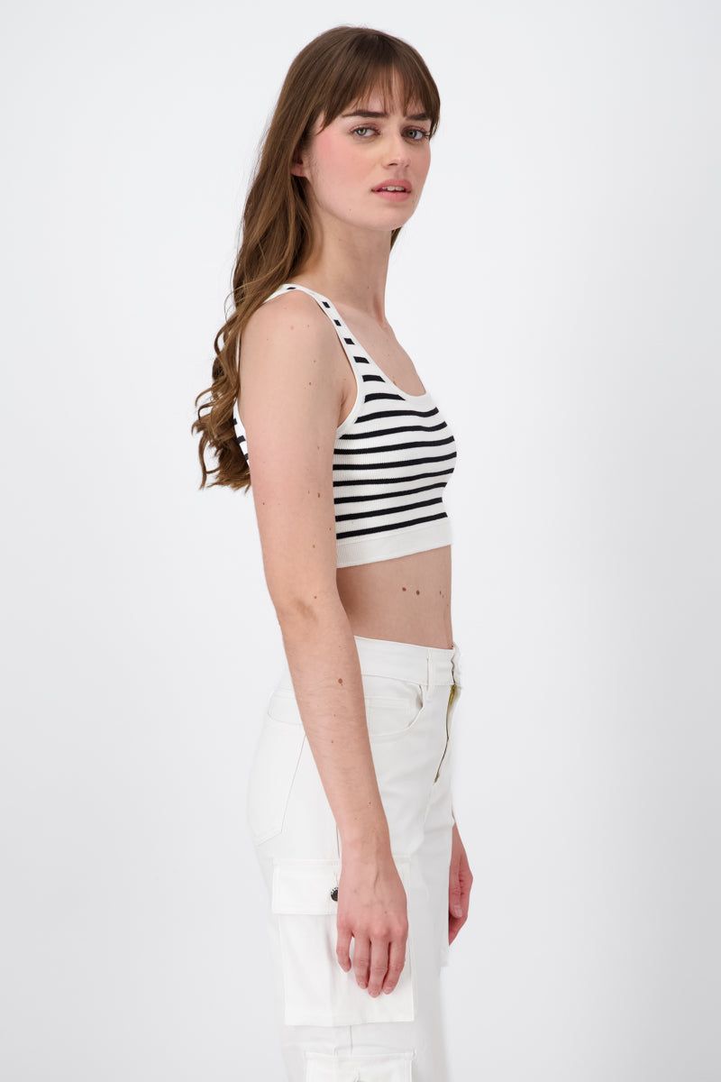 Top tejido manga sin rayas sold by Shasa product image thumbnail 3