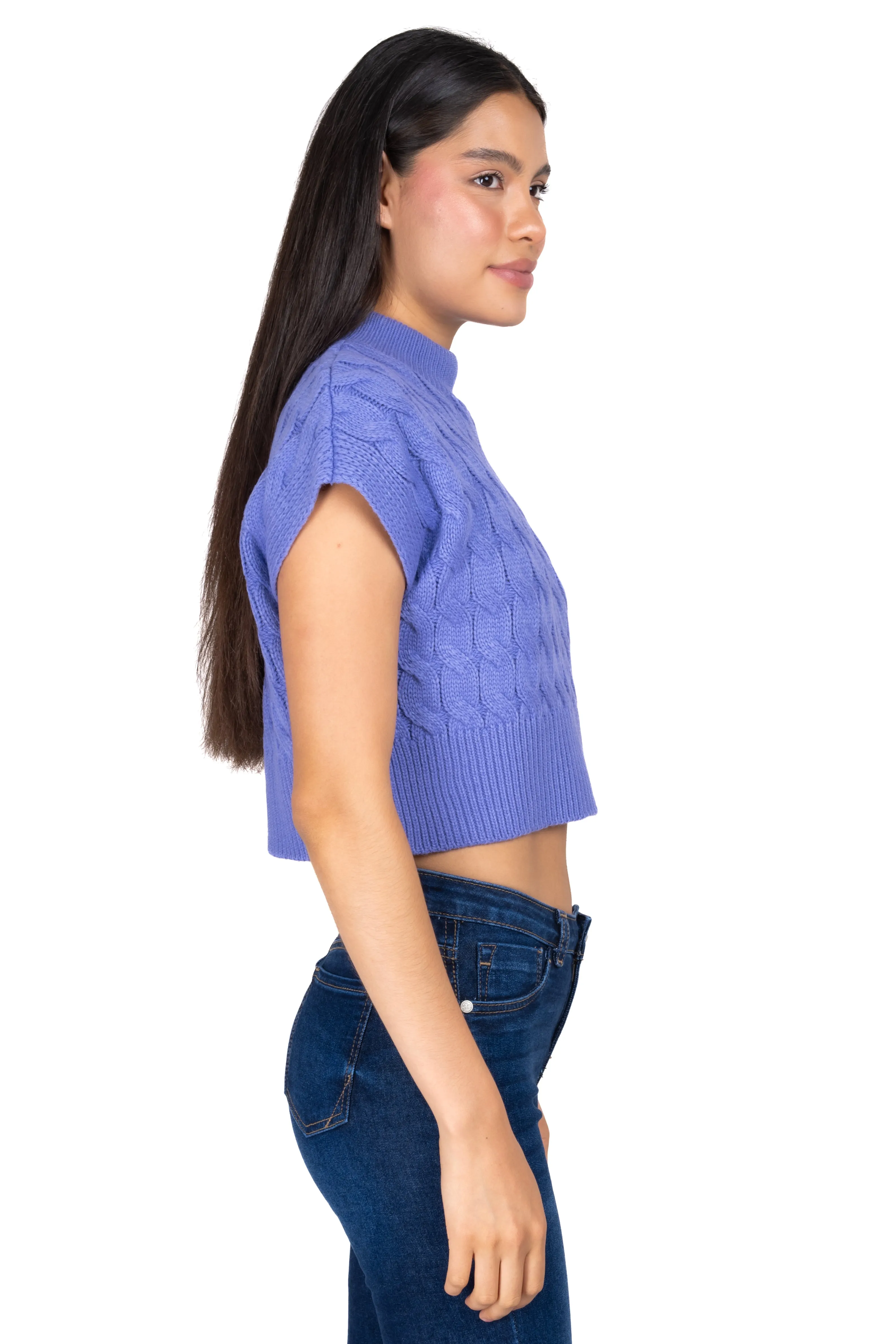 Chaleco tejido trenzado sold by Shasa product image thumbnail 3