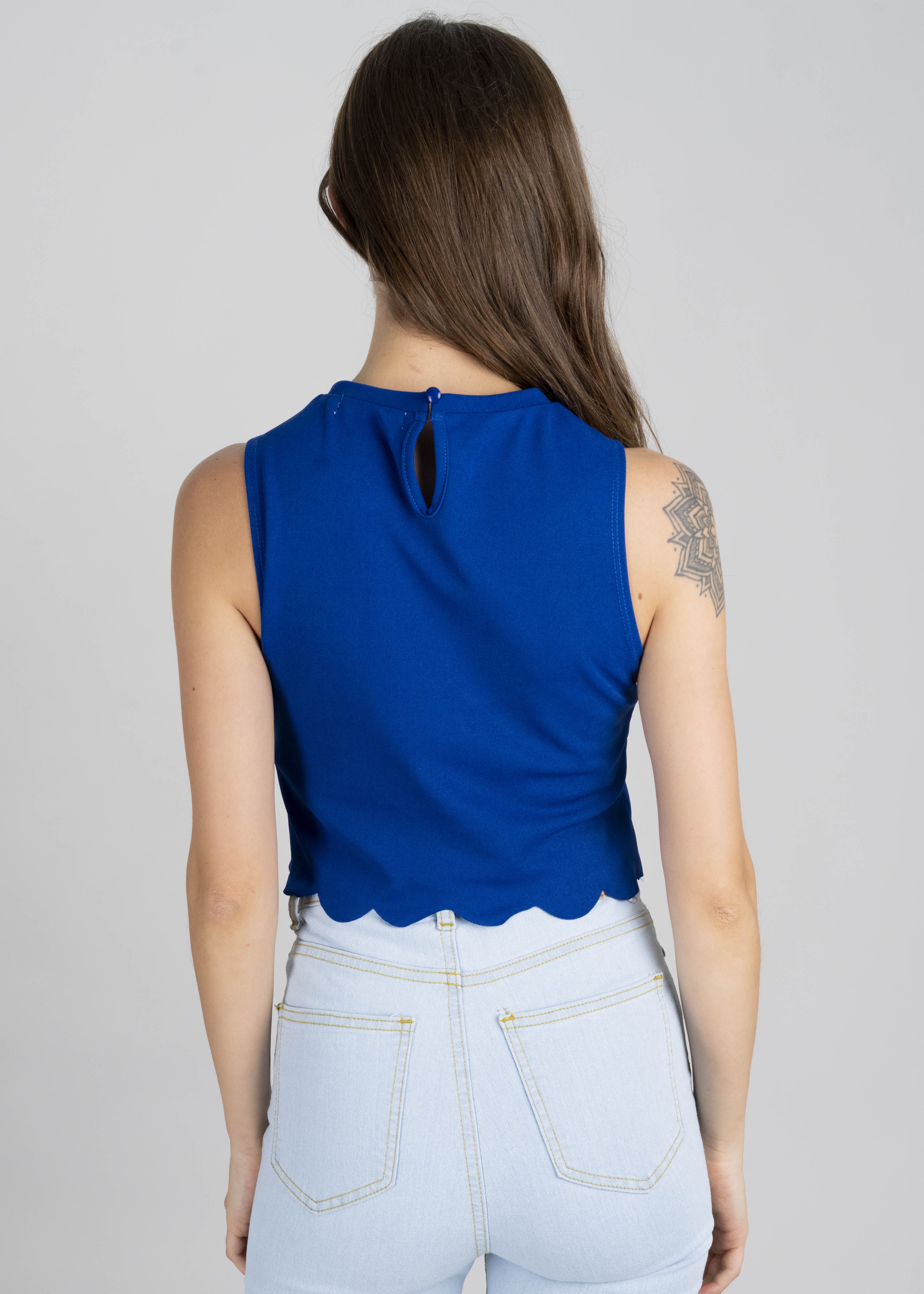 Top crop corte láser sold by Shasa product image thumbnail 4