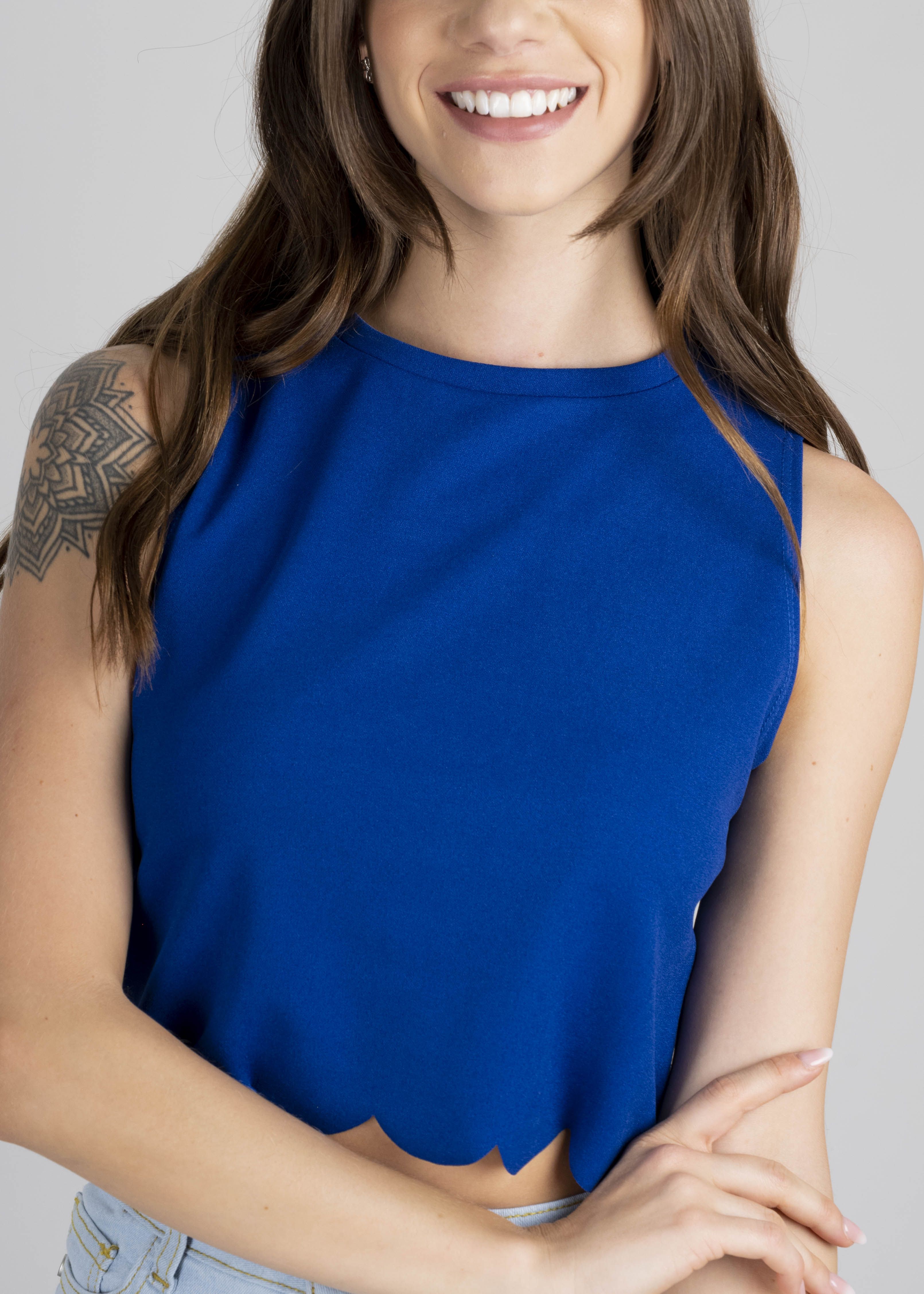 Top crop corte láser sold by Shasa