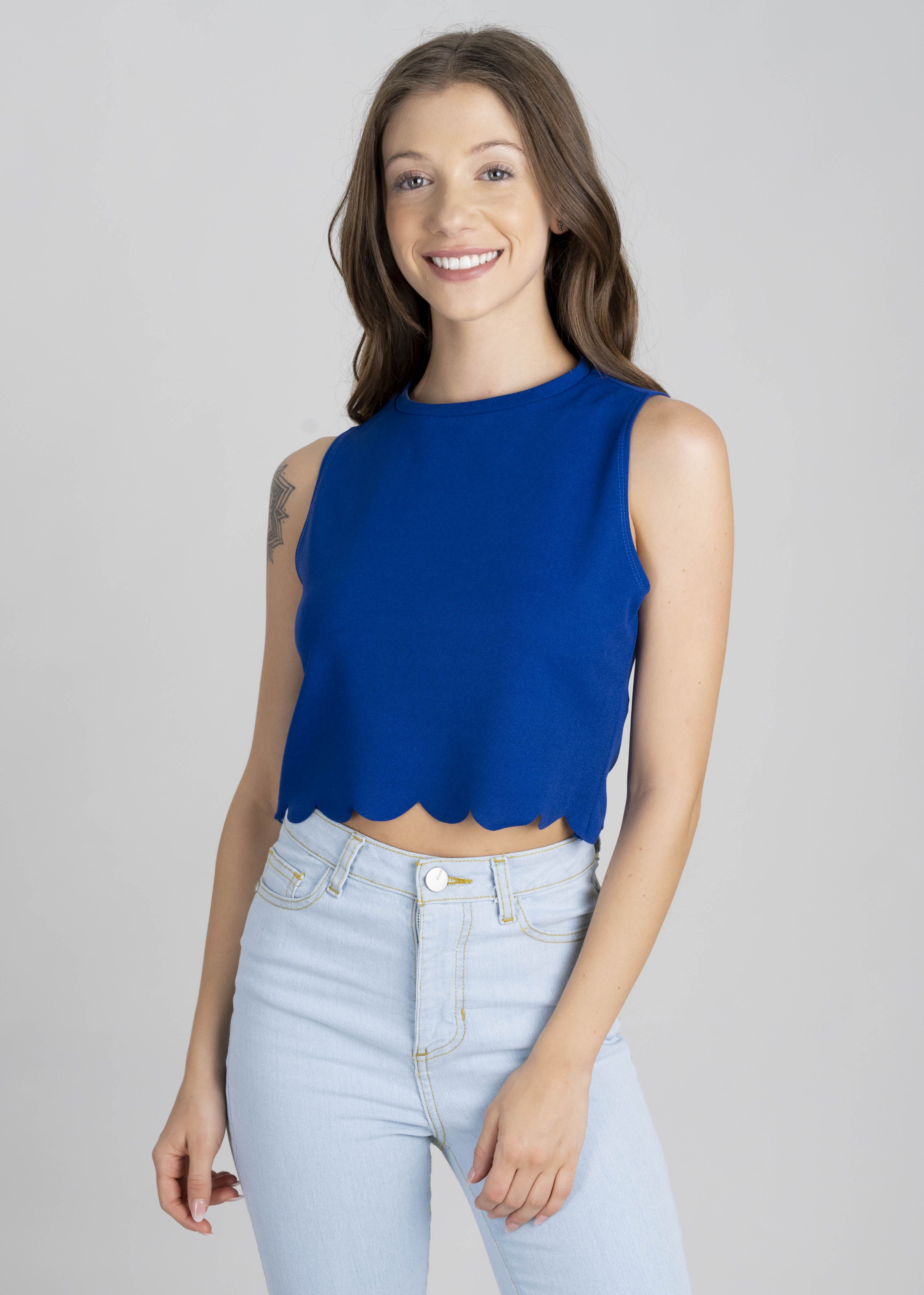 Top crop corte láser sold by Shasa product image thumbnail 2