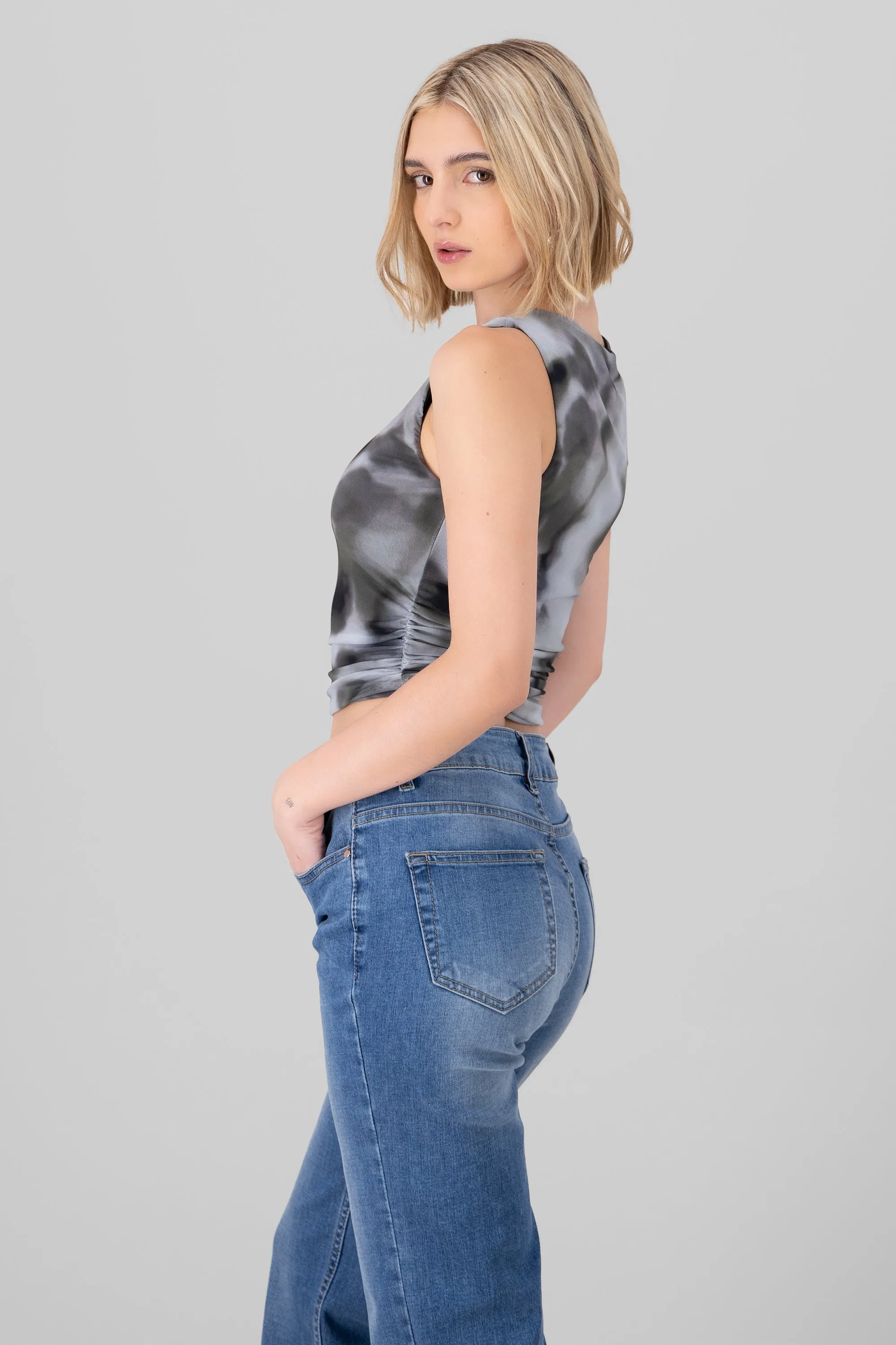 Top mesh degradado sin mangas sold by Shasa product image thumbnail 2