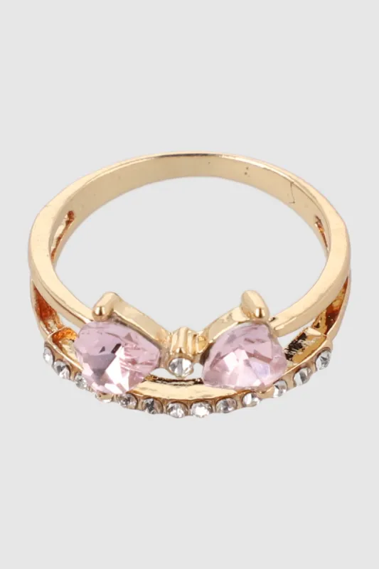 Anillo 2 lineas moño sold by Shasa