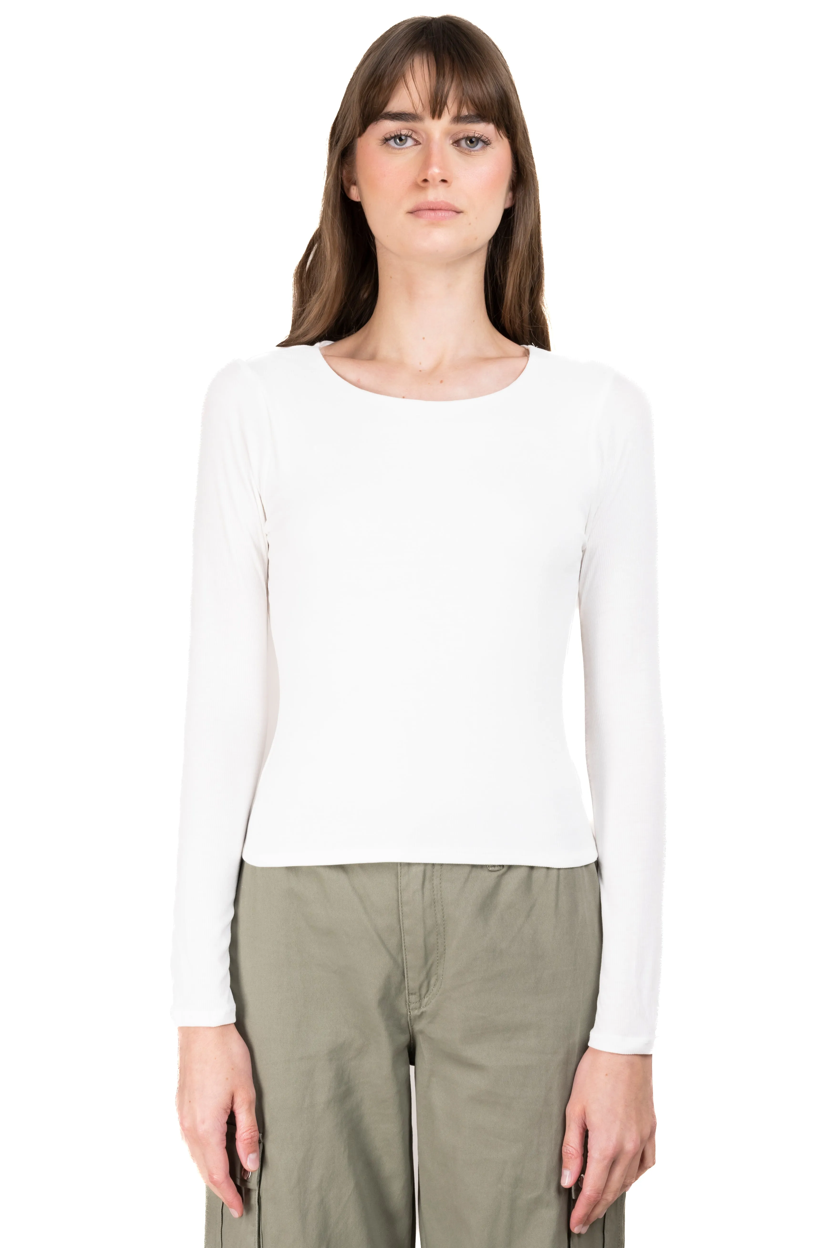 Playera manga larga lisa sold by Shasa product image thumbnail 2