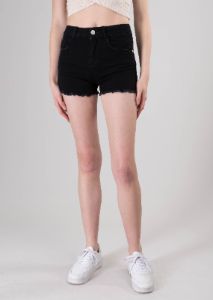 Short cintura alta flecos sold by Shasa