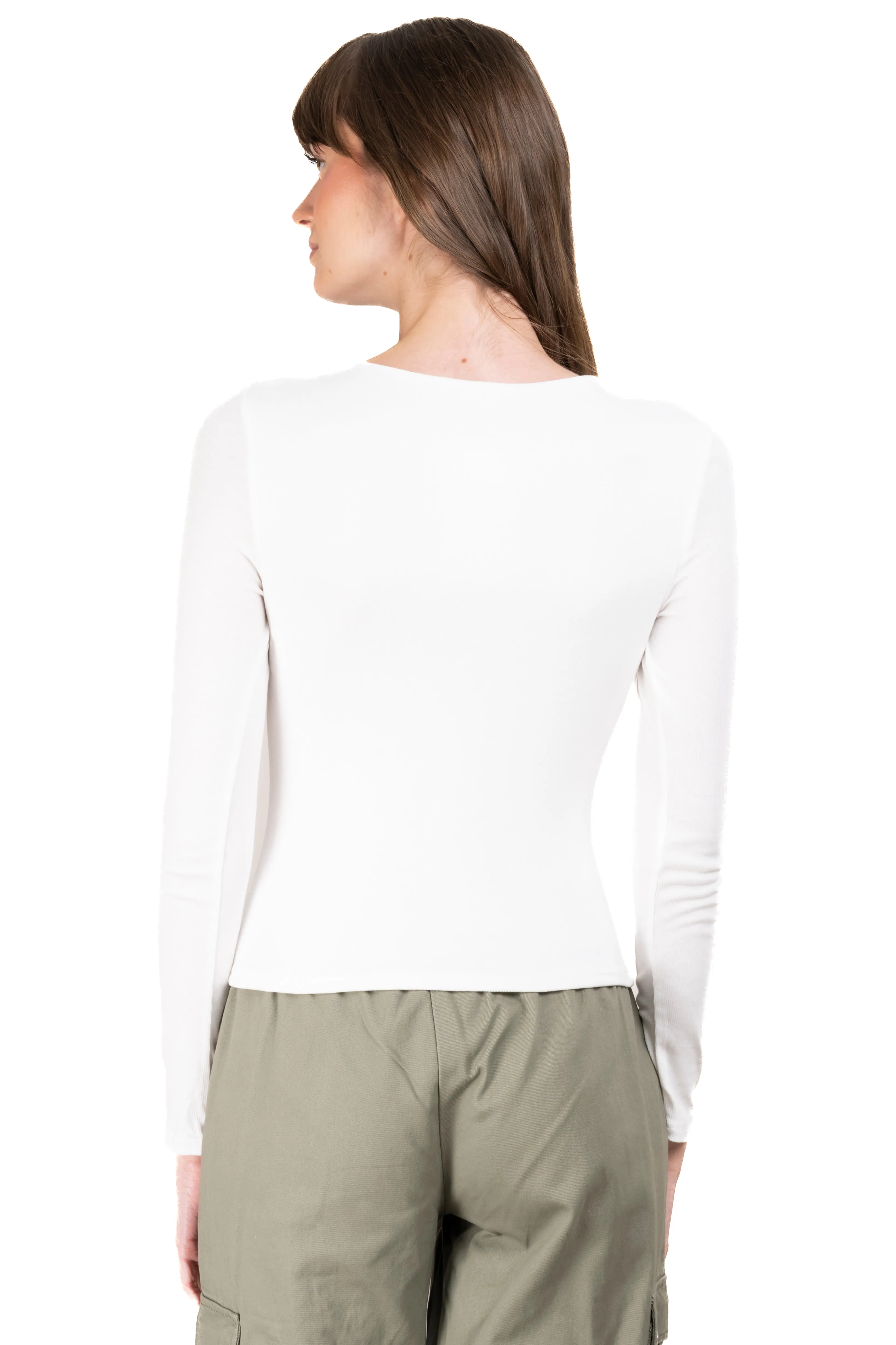 Playera manga larga lisa sold by Shasa product image thumbnail 4