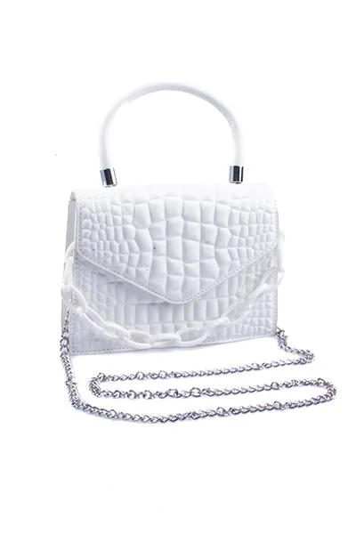 Bolsa Crossbody Cocodrilo Cadenas sold by Shasa product image thumbnail 3