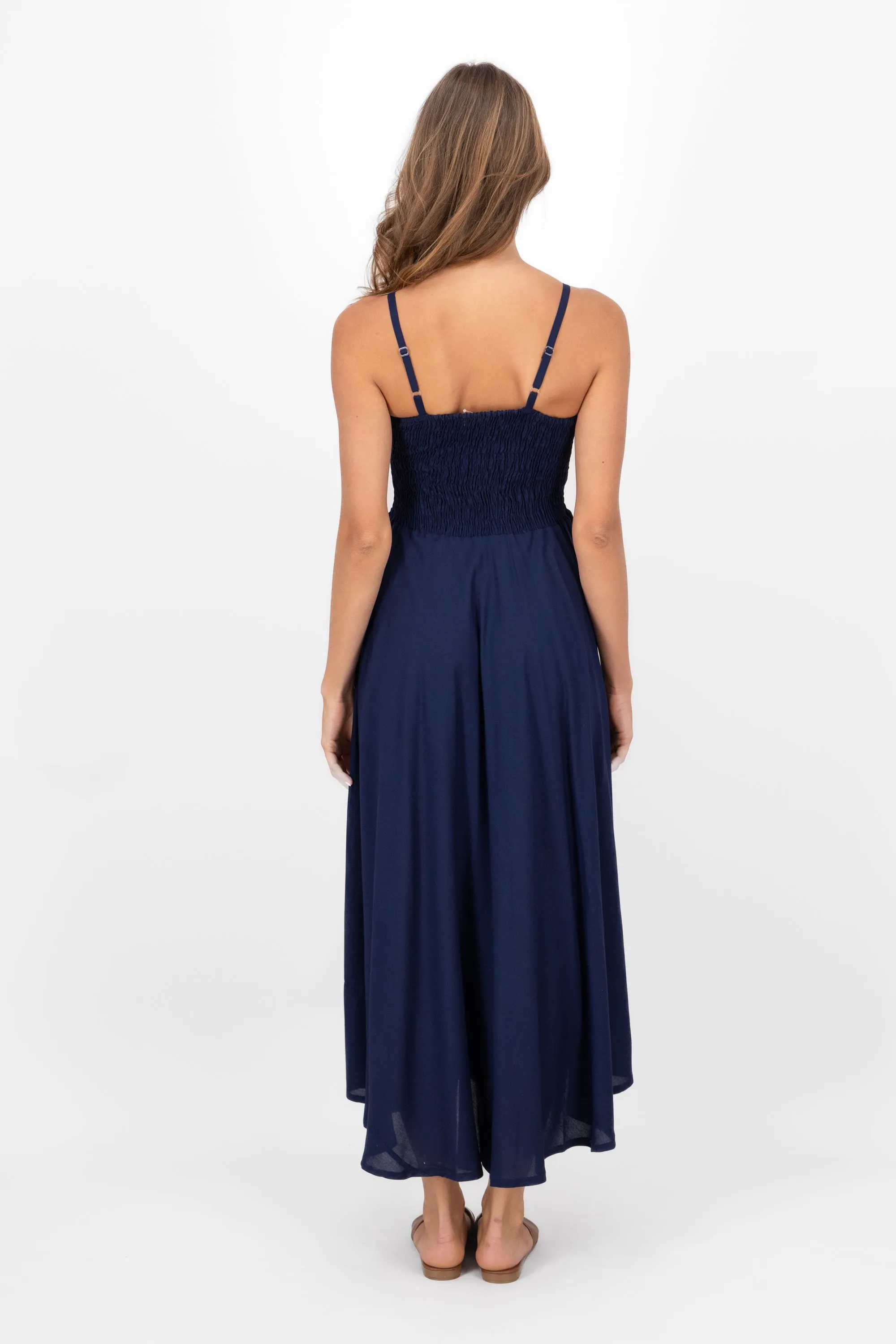 Vestido Maxi Detalle Smock sold by Shasa product image thumbnail 4