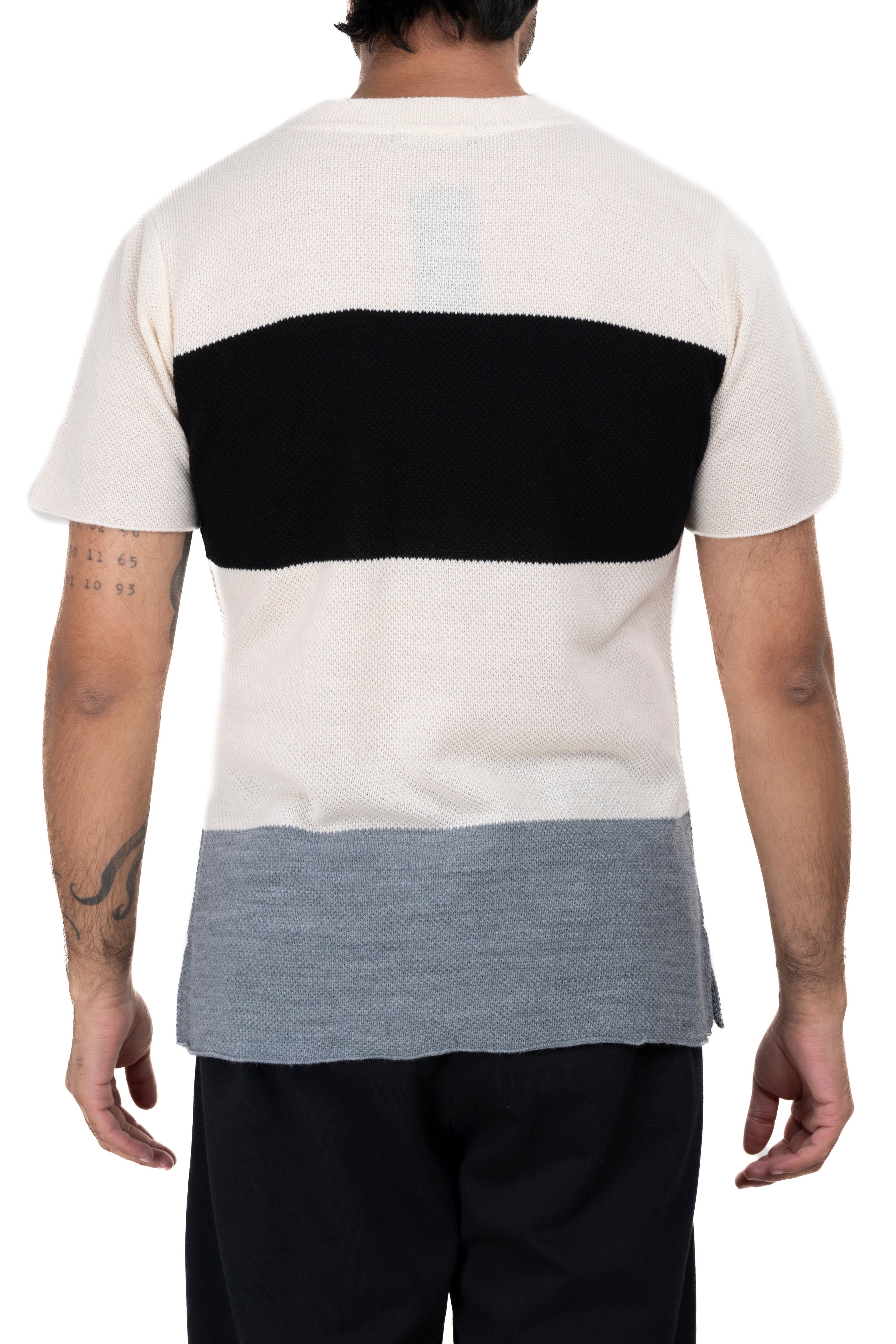 Playera tejida bloques bolsillo sold by Shasa product image thumbnail 3