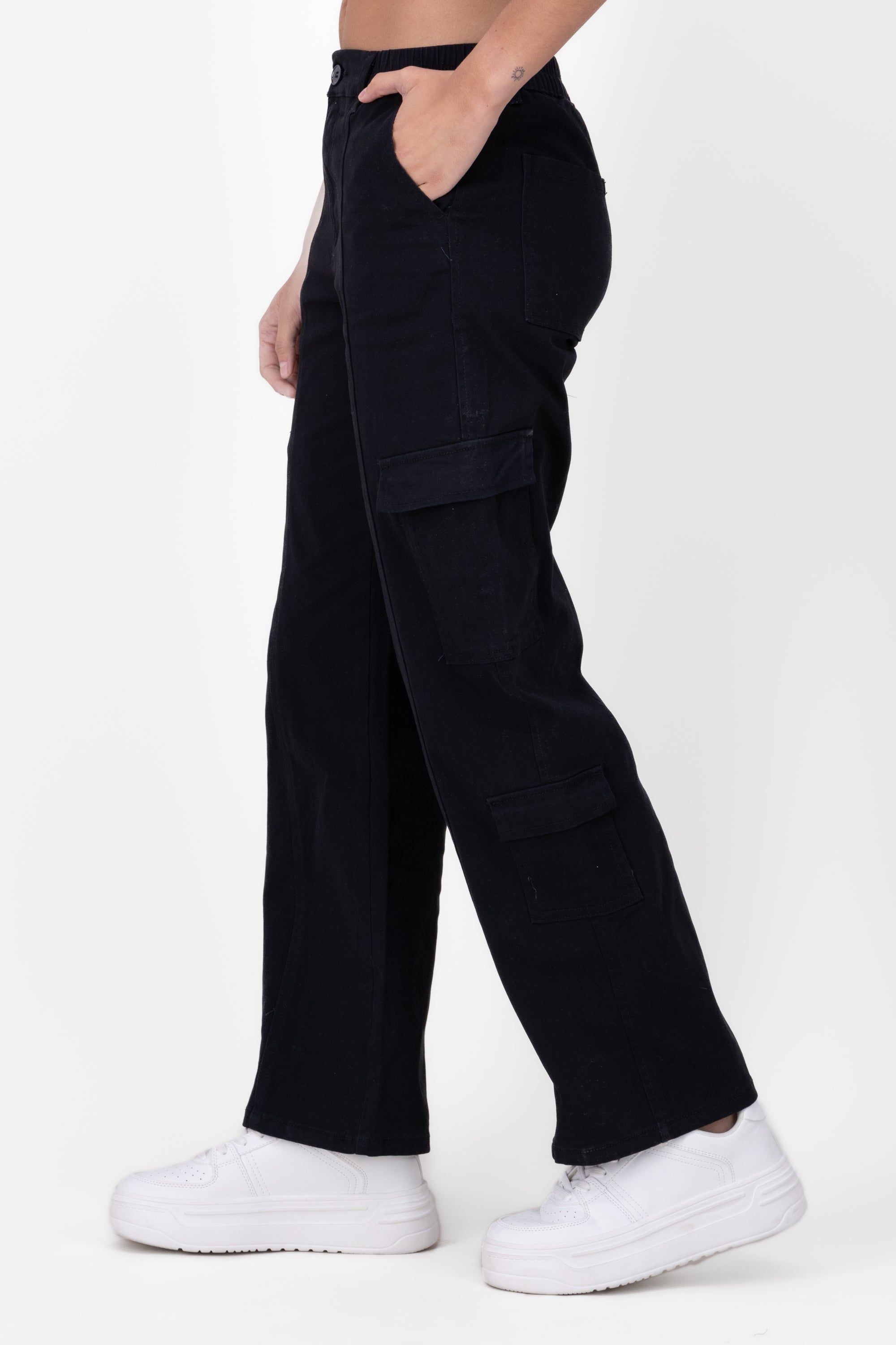 Pantalones Cargo Wide Leg sold by Shasa product image thumbnail 3