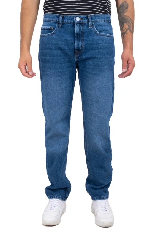Jeans rectos botón sold by Shasa