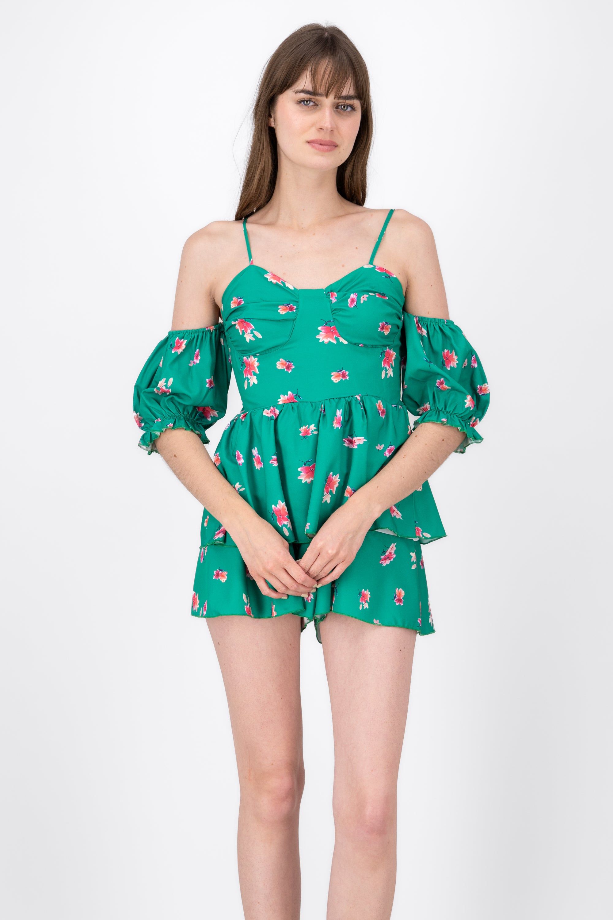 Vestido Mini Olanes Detalle Manga sold by Shasa