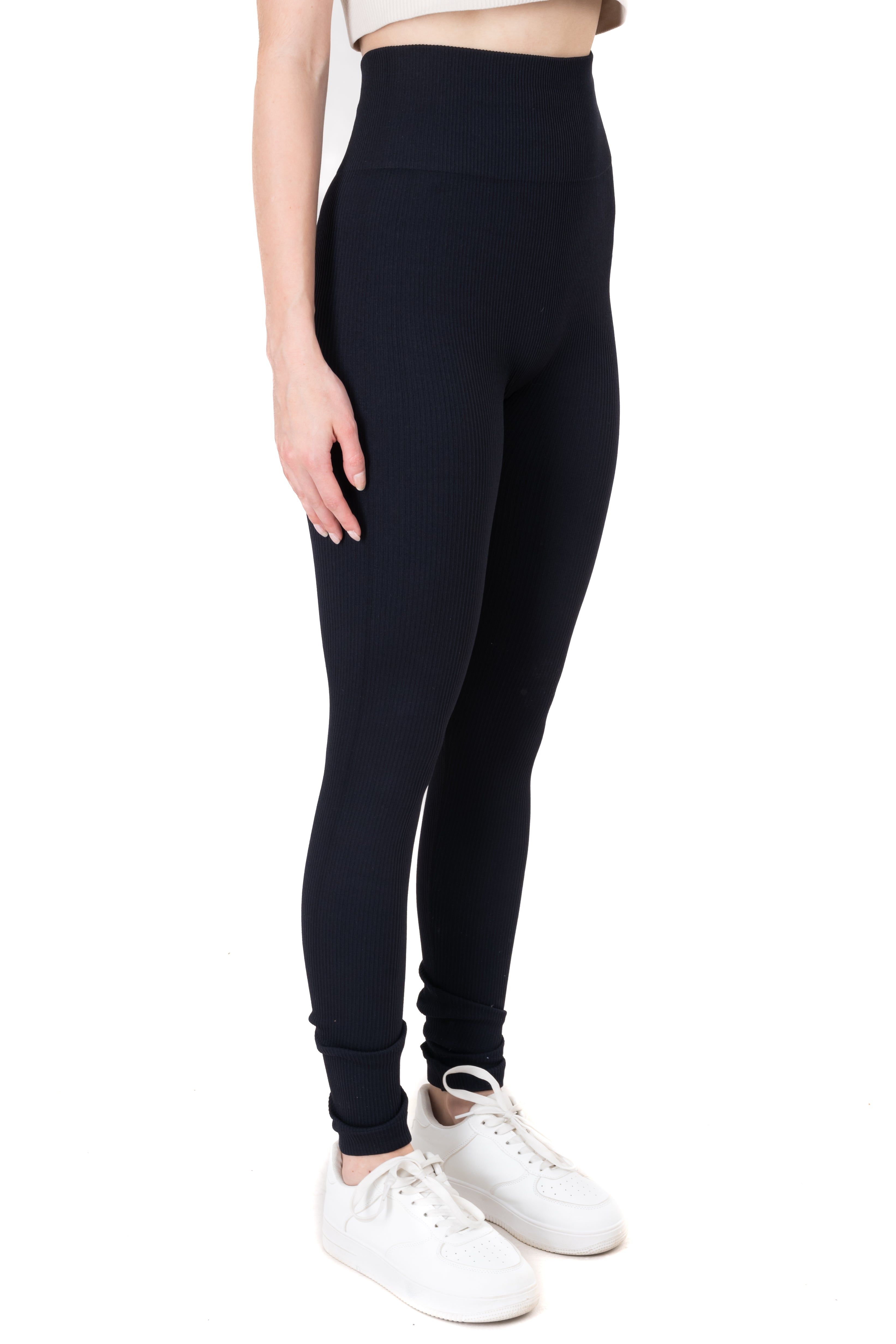 Leggings cintura alta rib sold by Shasa product image thumbnail 3