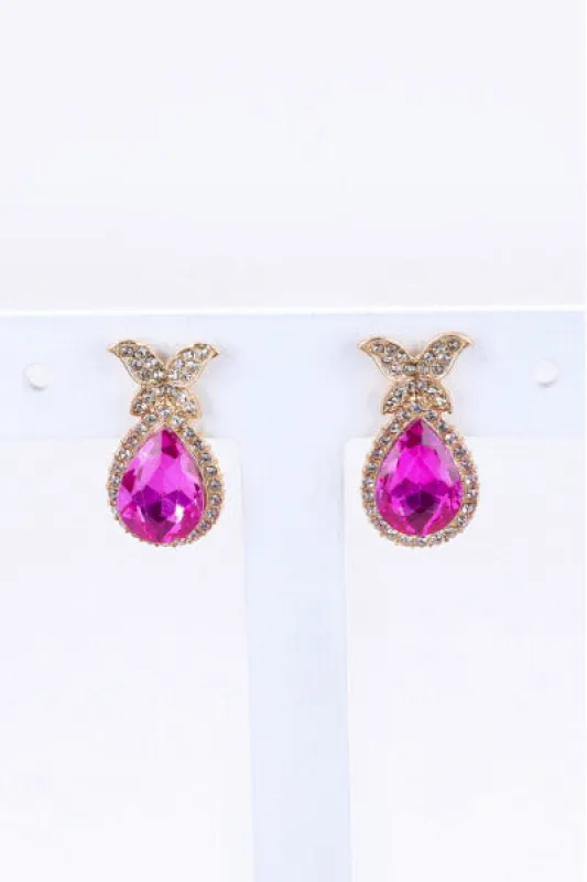 Aretes Multimariposas Brillos sold by Shasa