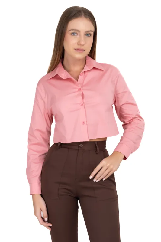 Camisa Crop Manga Larga sold by Shasa