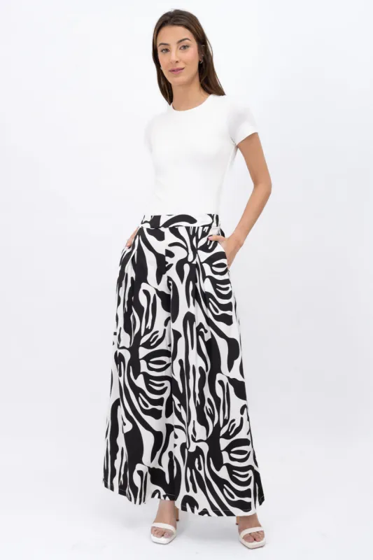 Pantalón amplio animal print sold by Shasa