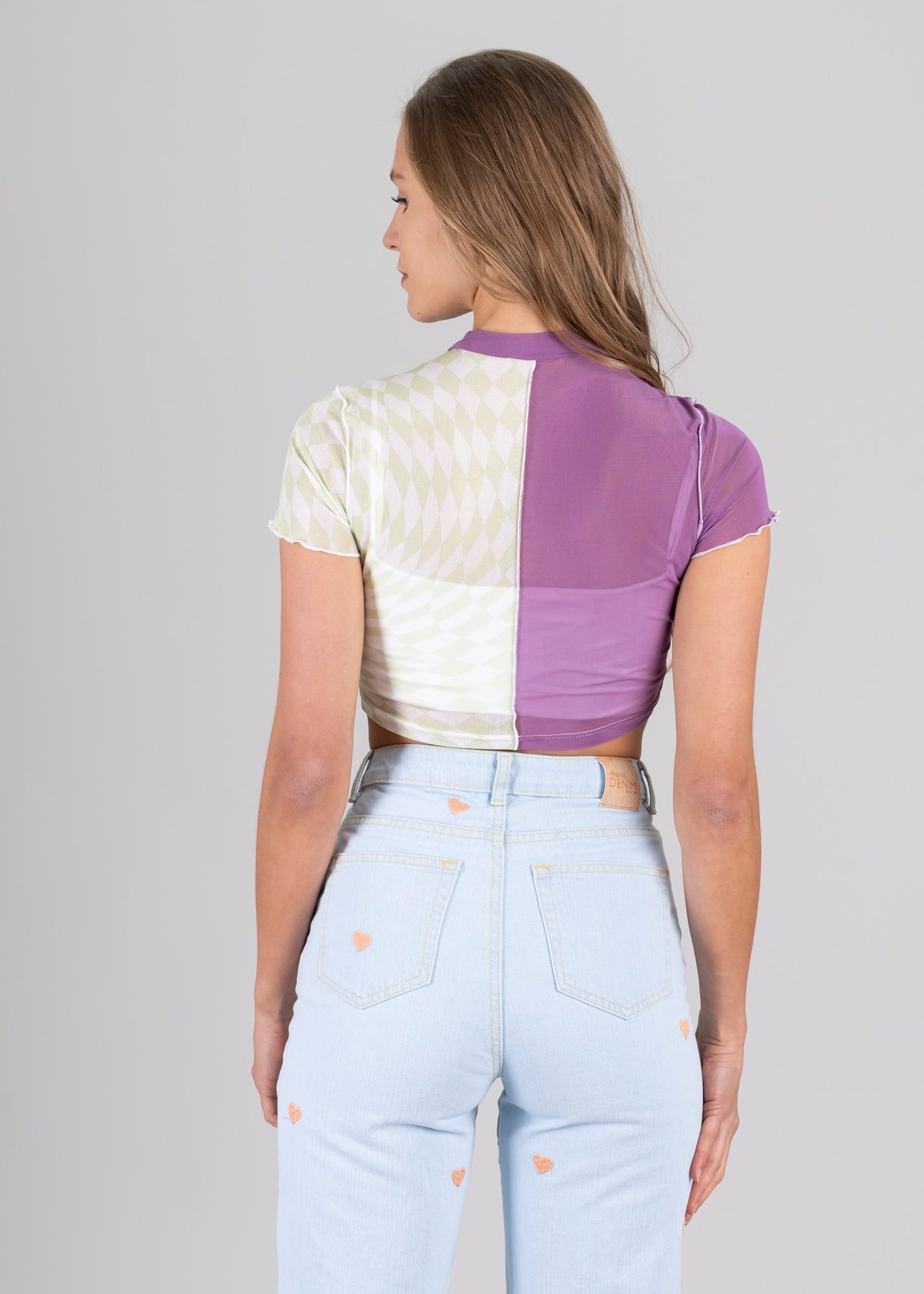 Top Corto Mesh Bicolor sold by Shasa product image thumbnail 4