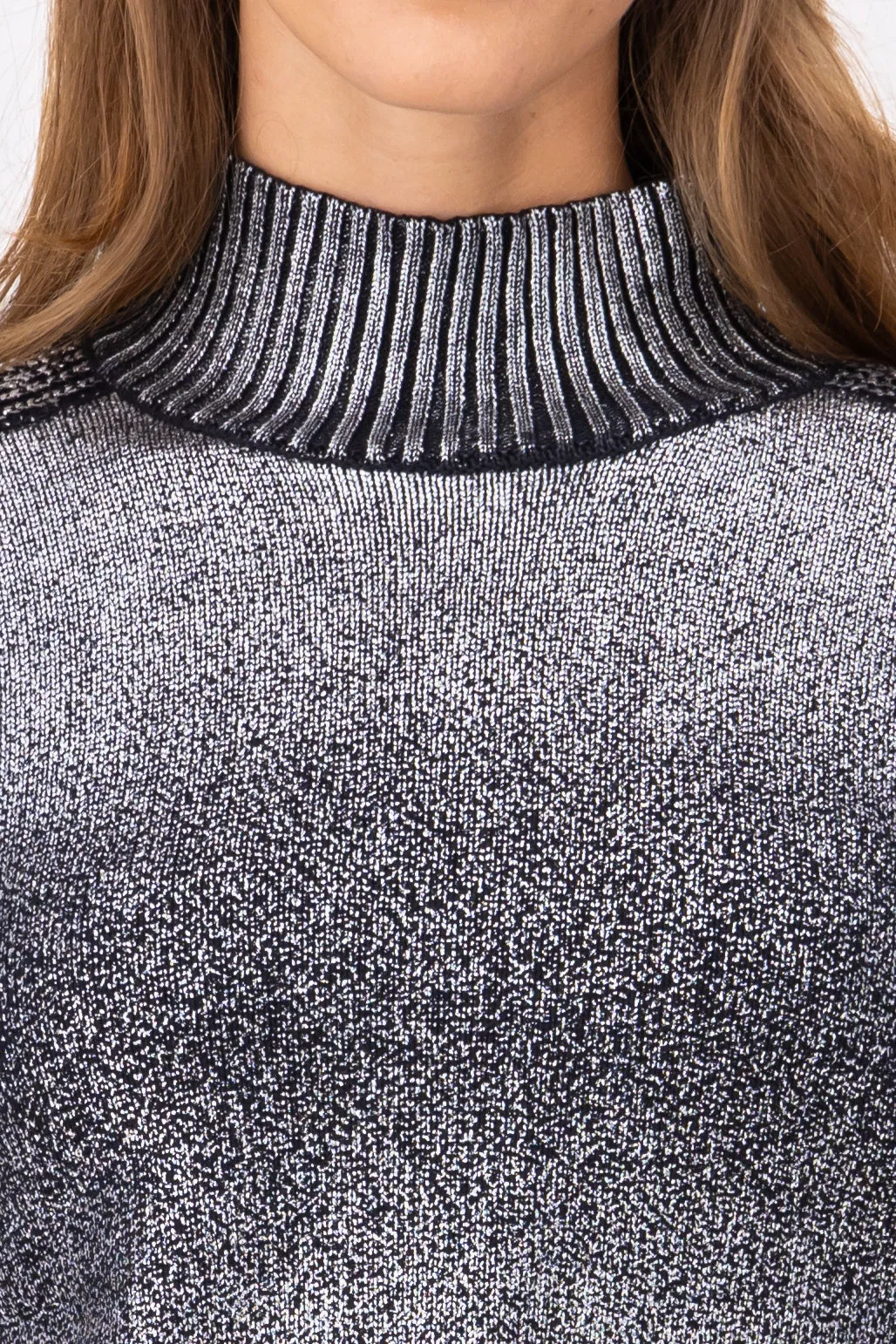 Suéter tejido metálico degradado sold by Shasa product image thumbnail 5