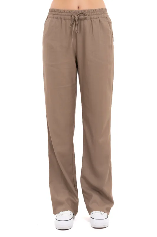 Pantalón wide leg cintura elástica sold by Shasa