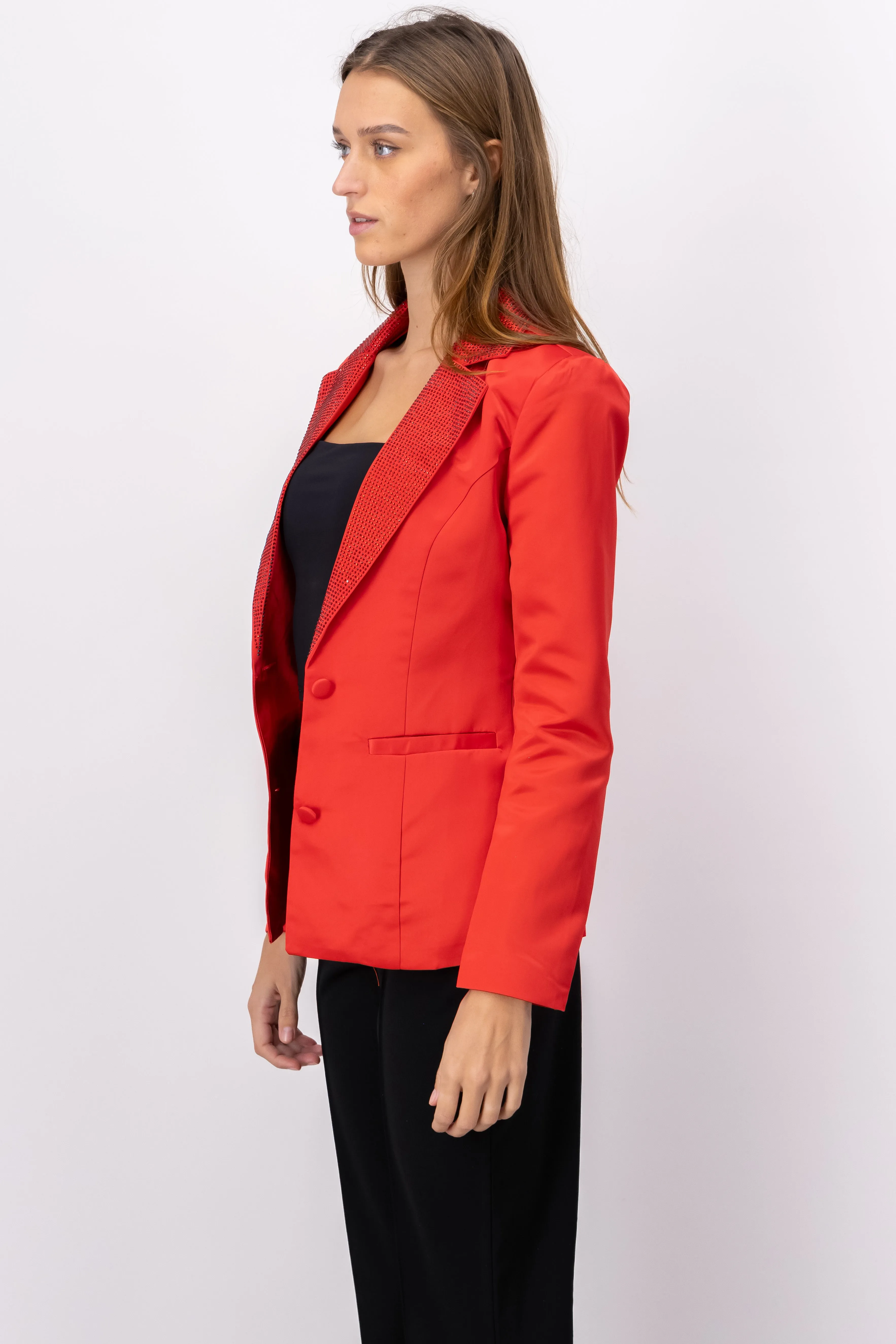 Saco satinado solapa brillos sold by Shasa product image thumbnail 2