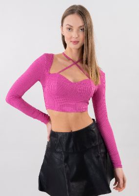 Top crop rib copas sold by Shasa