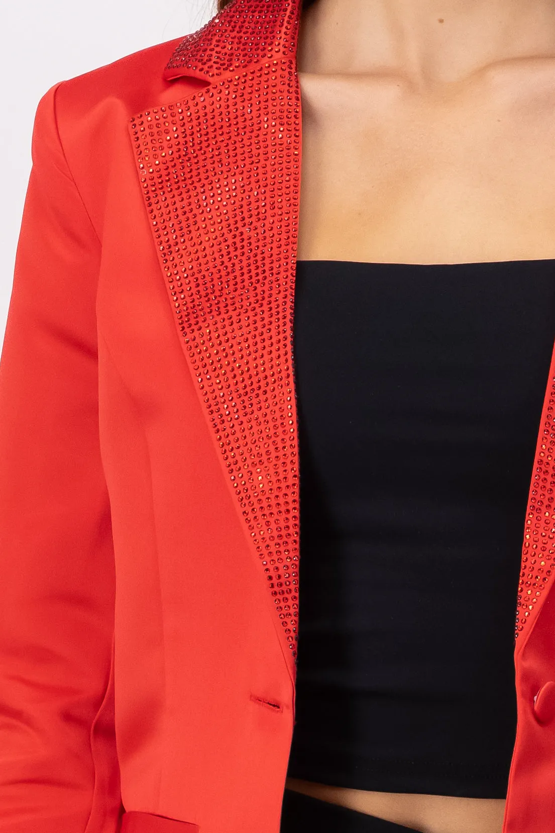 Saco satinado solapa brillos sold by Shasa product image thumbnail 4