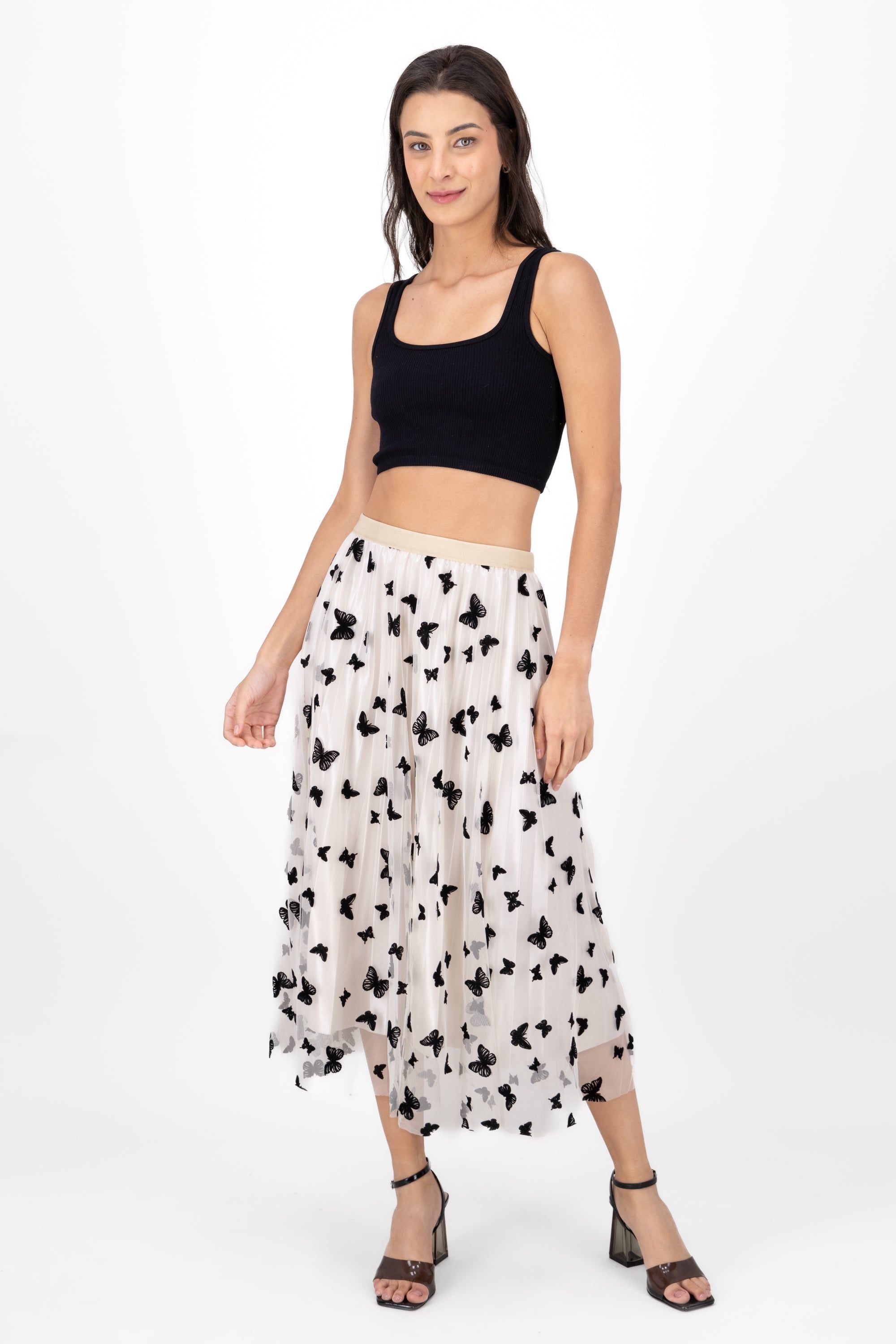 Falda De Tulle Con Mariposas sold by Shasa