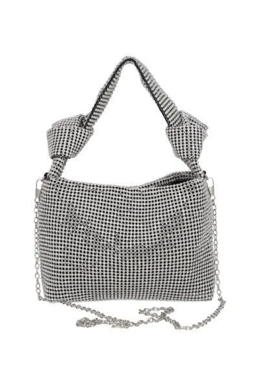 Bolsa midi full brillos nudos sold by Shasa