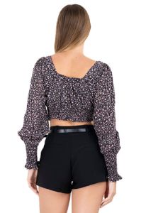 Blusa manga larga abullonada sold by Shasa