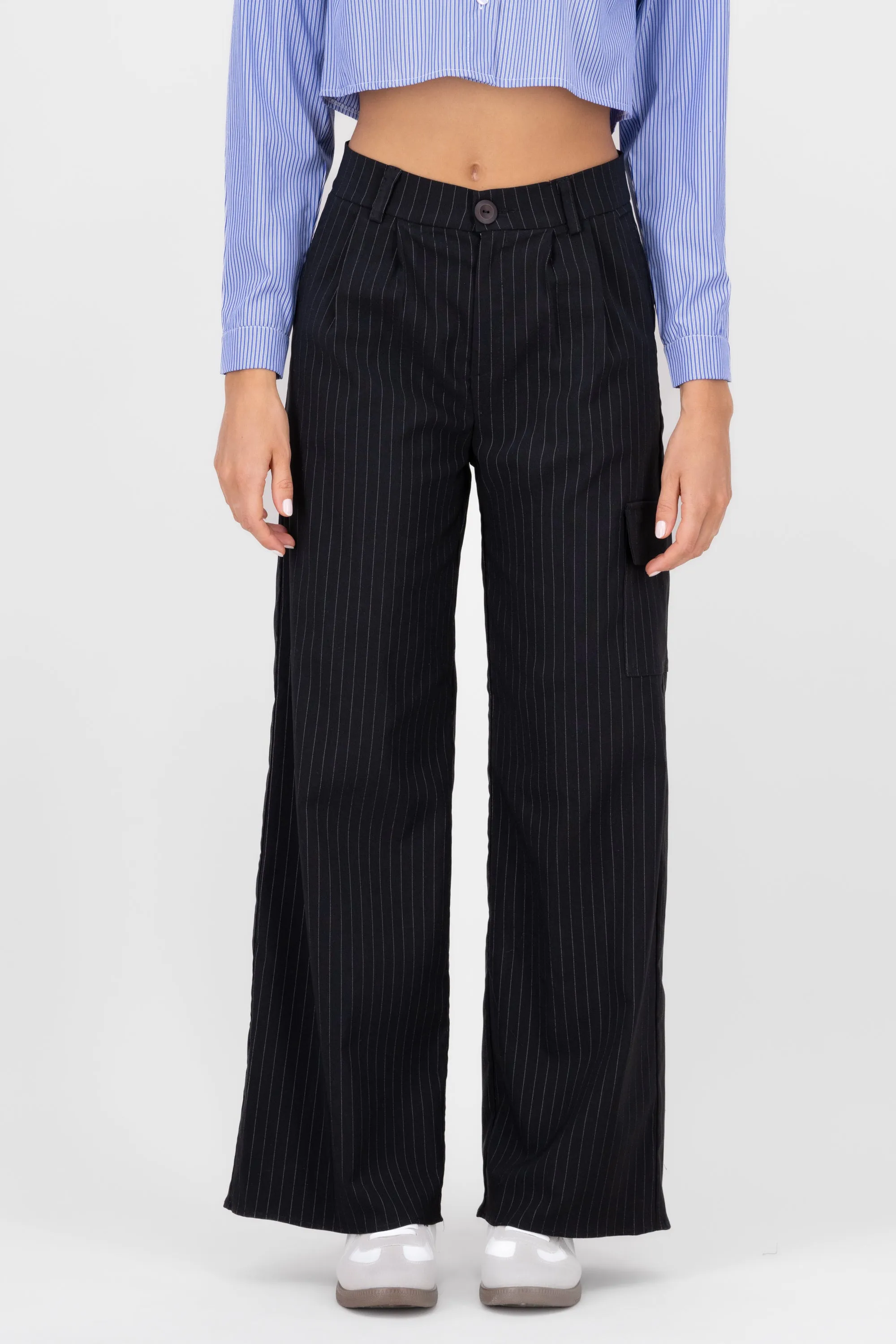 Pantalon De Vestir Cargo Rayas sold by Shasa product image thumbnail 2