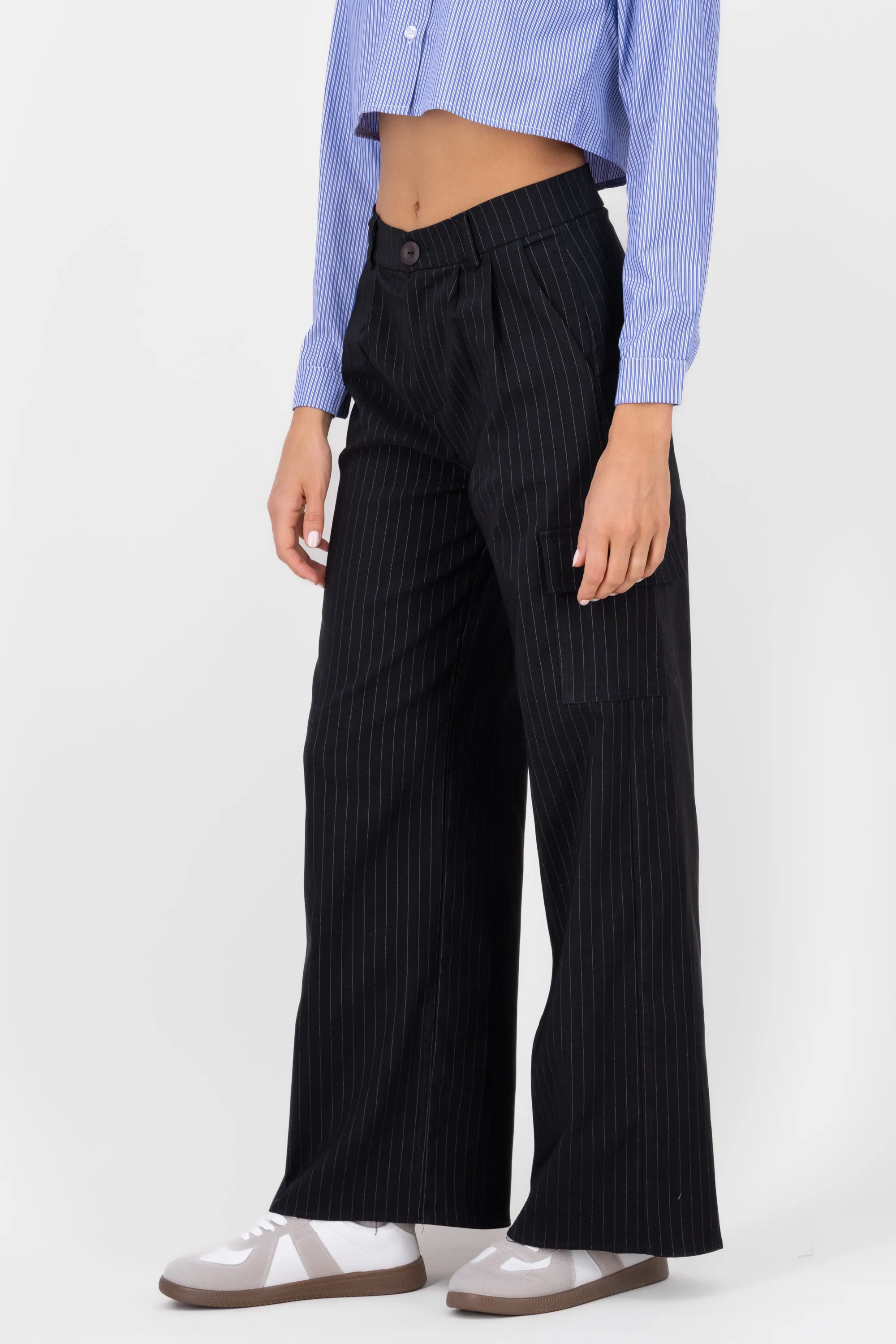 Pantalon De Vestir Cargo Rayas sold by Shasa product image thumbnail 3