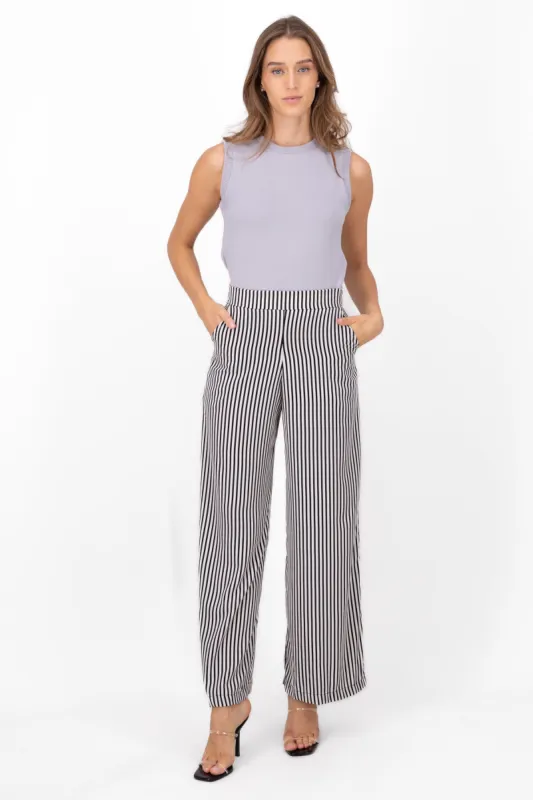 Pantalon satin estampado rayas Hypsters sold by Shasa