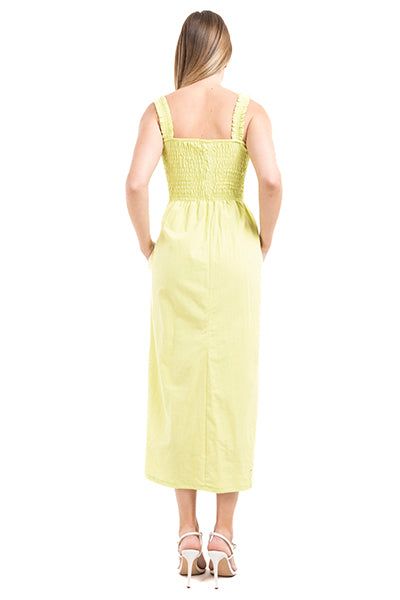 Vestido maxi tirantes smock sold by Shasa product image thumbnail 4