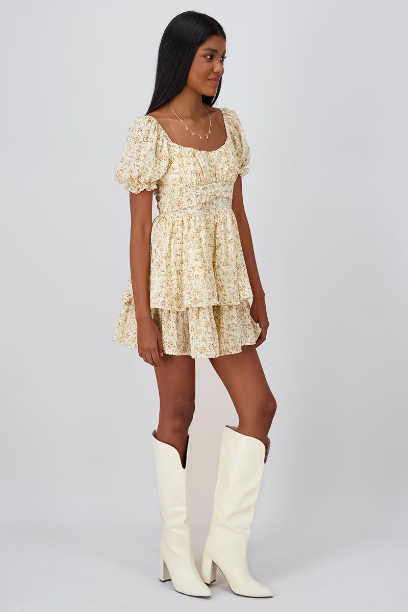 Vestido Olanes Mini Flores sold by Shasa product image thumbnail 3