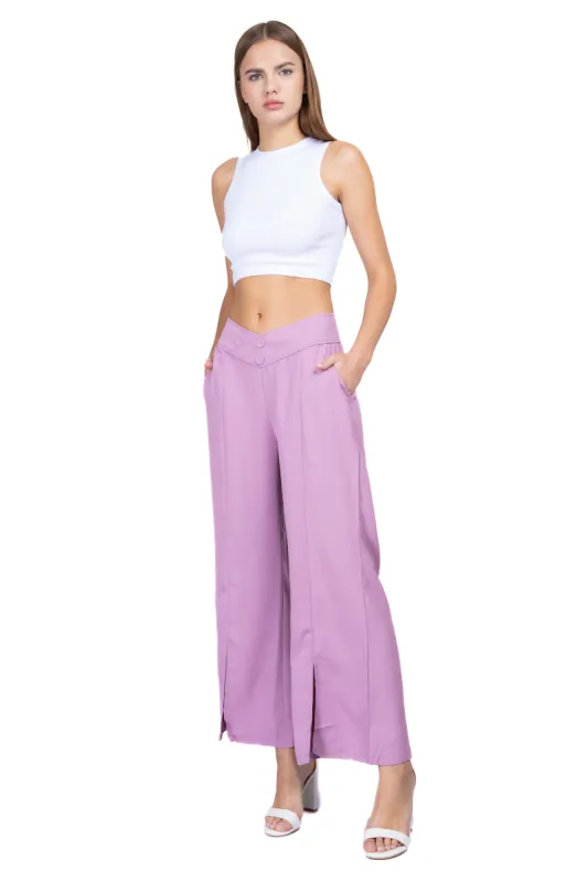 Pantalón Wide Leg Cintura V sold by Shasa