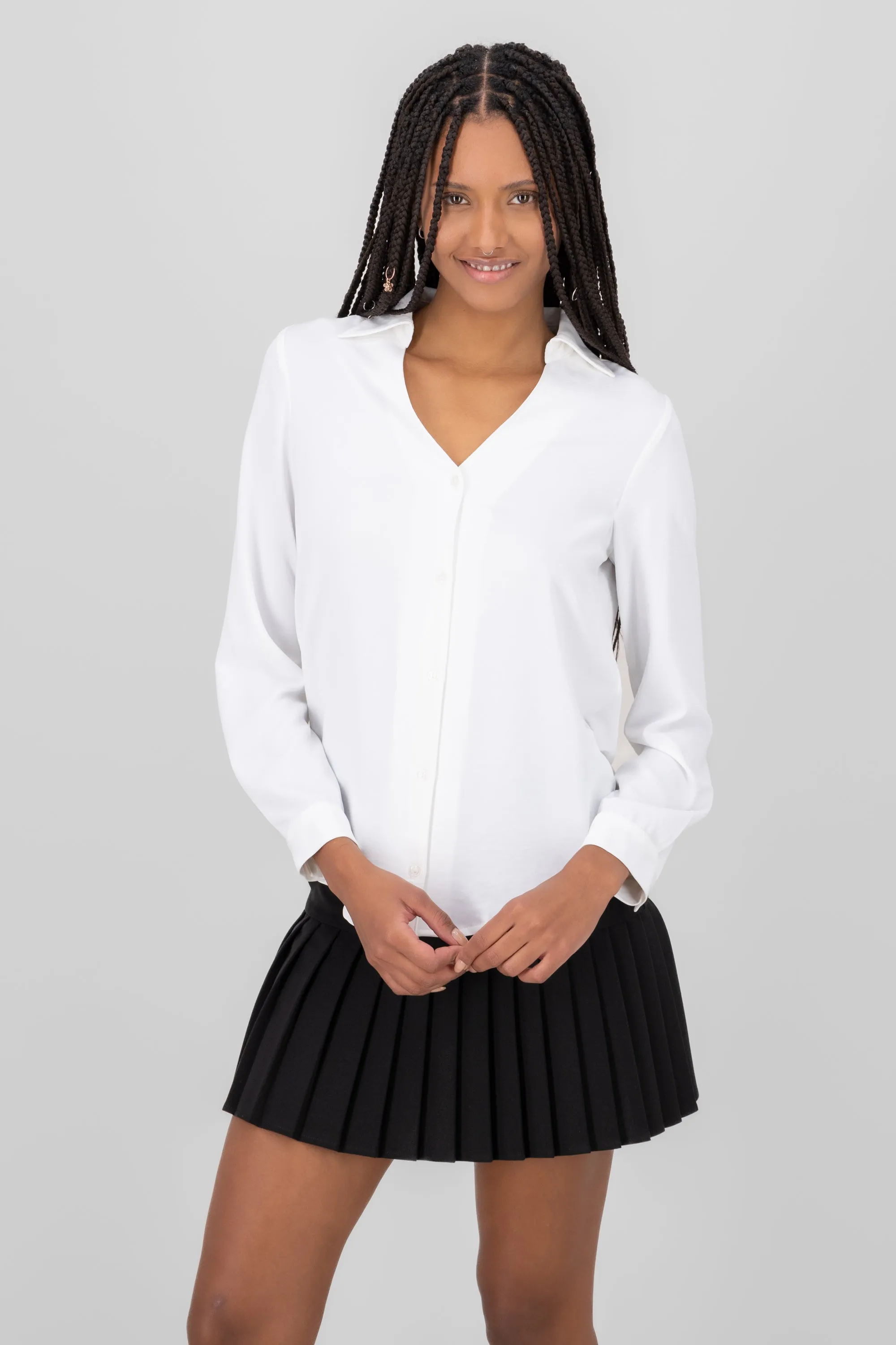 Camisa lisa larga manga larga sold by Shasa product image thumbnail 2