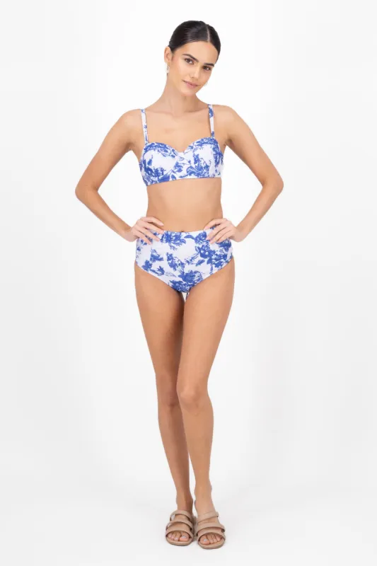 Traje de baño copas corset alto sold by Shasa