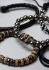 Set 5 pulseras materiales mixtos sold by Shasa