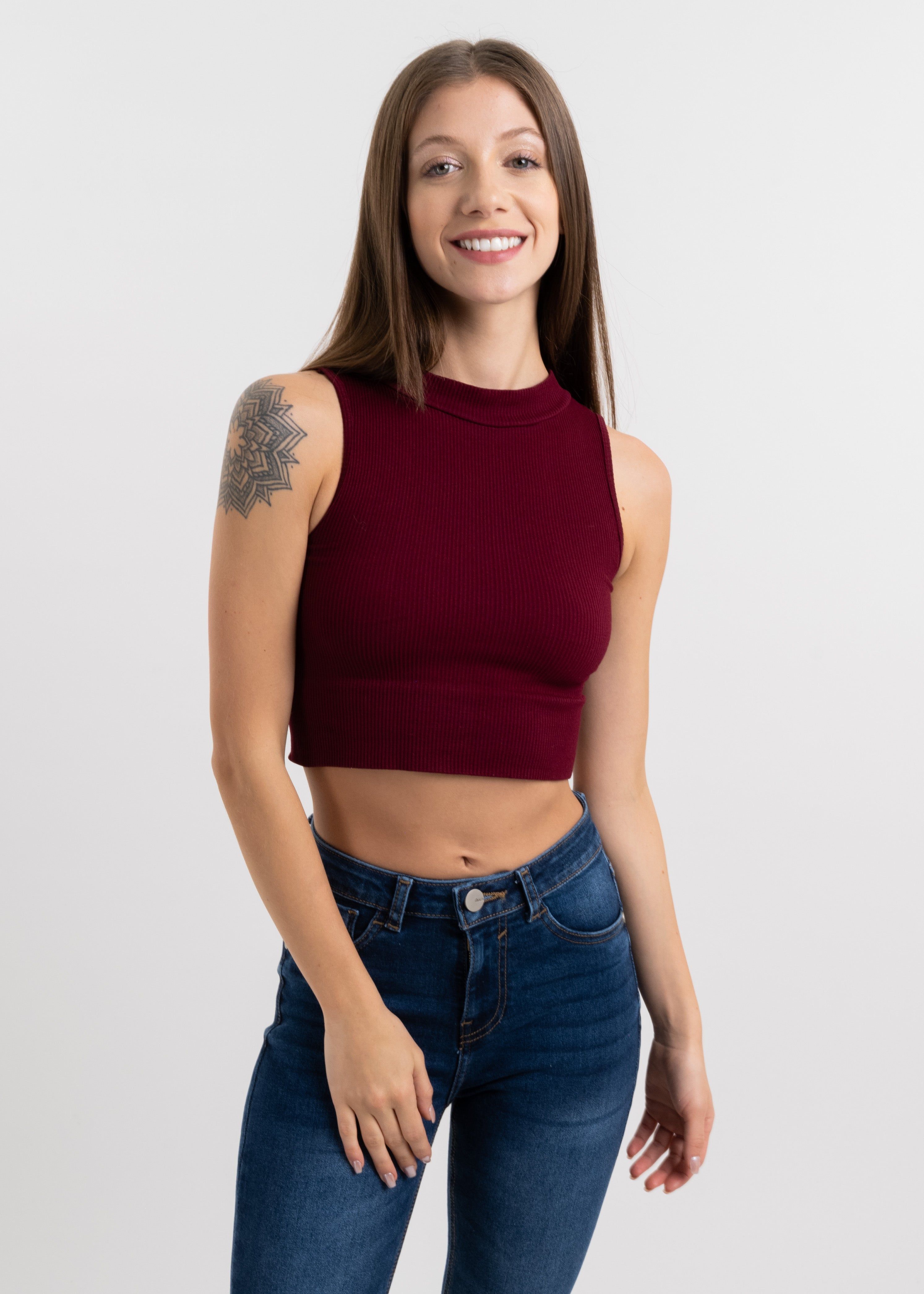 Top acanalado sold by Shasa