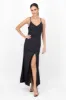 Vestido maxi peirna abierta sold by Shasa