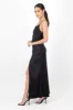 Vestido maxi peirna abierta sold by Shasa