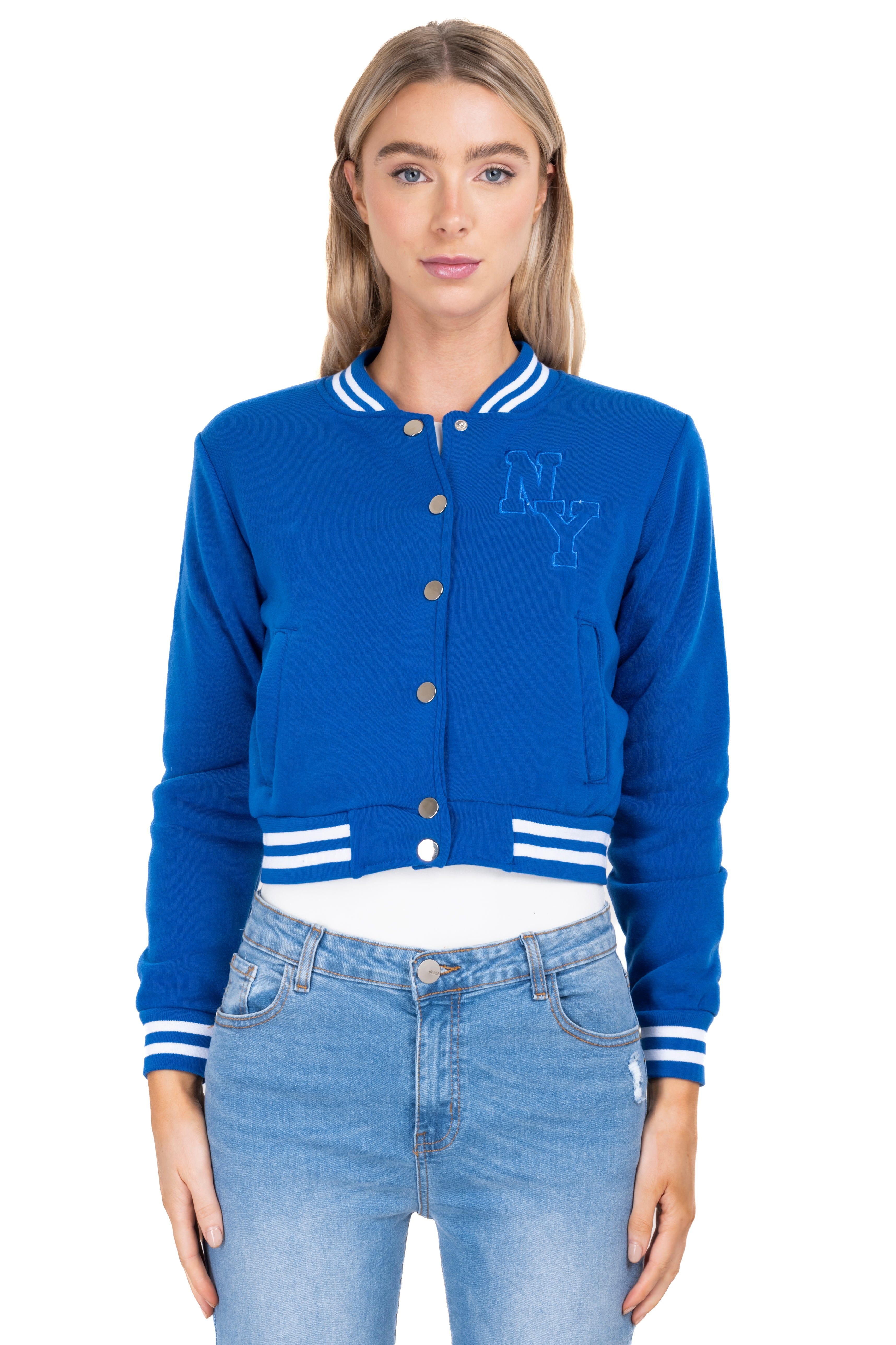 Chamarra varsity bordado NY sold by Shasa product image thumbnail 2