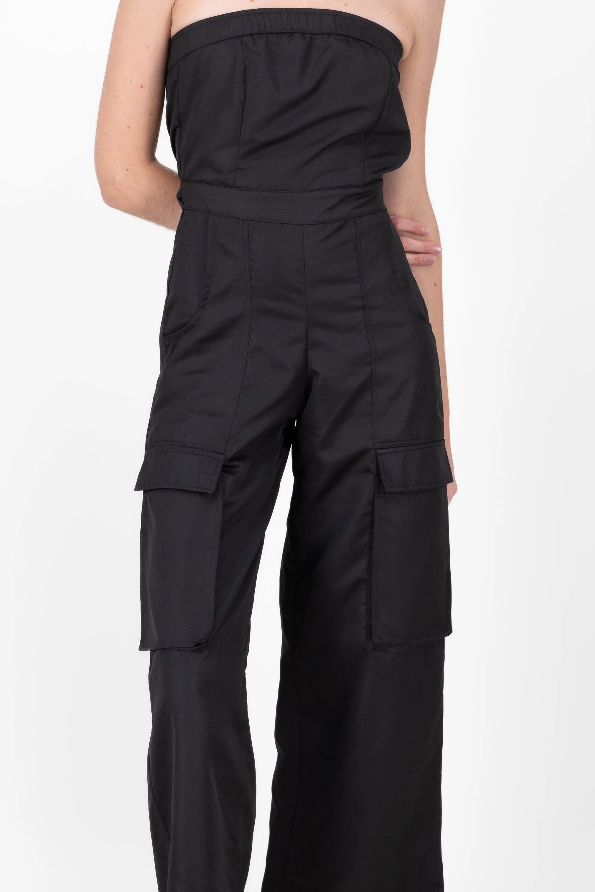 Jumpsuit strapples cargo sold by Shasa product image thumbnail 5