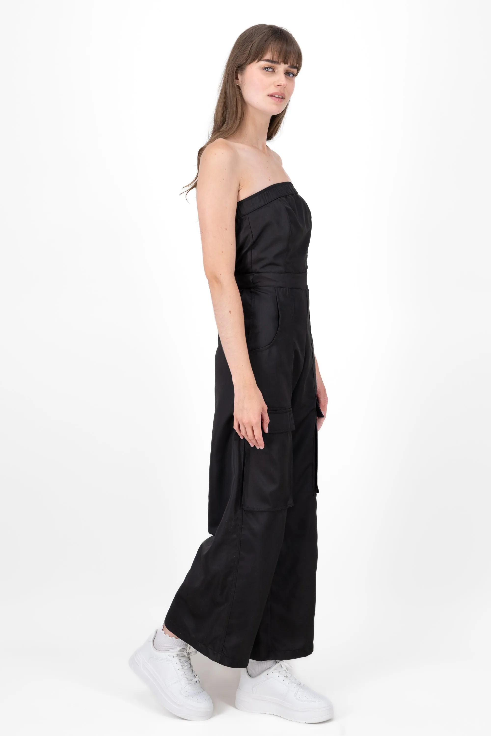 Jumpsuit strapples cargo sold by Shasa product image thumbnail 3